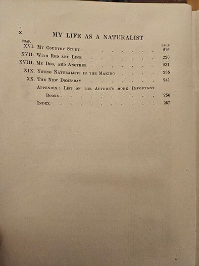 My Life As A Naturalistic. By W. Percival Westell. First Edition 1918 Hardback In Fair Condition.  See Photos For Same.