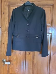 Ladies Dark Brown Zara Jacket Size 40