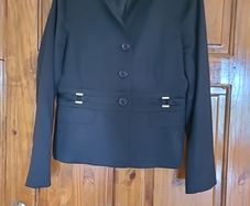 Ladies Dark Brown Zara Jacket Size 40