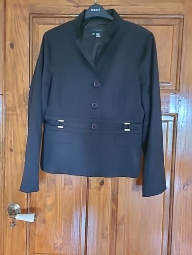Ladies Dark Brown Zara Jacket Size 40