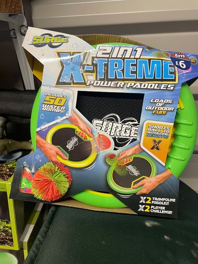 X-Treme Power Paddle Ball Game - NEW