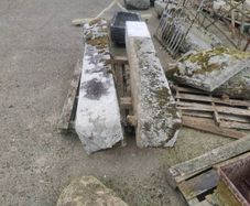 Pair of Granite pillars