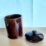 Old glazed jar Image 2