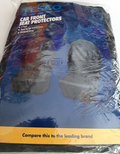 2 new car front seat protectors