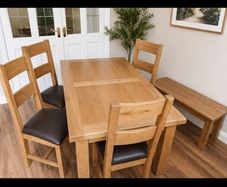 Dining table & chairs