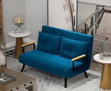 2-Seater Convertible Sofa Bed
