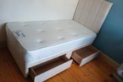 Single bed different headboards different Colors