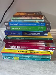 Leaving cert books & exam papers