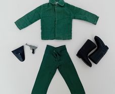 Palitoy Action Man Camp Kommandant Part Outfit