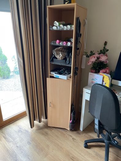 Storage Unit with Full Mirror