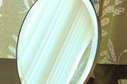 1930's Barbola table top mirror