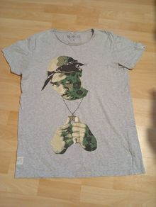 TwoAngle Paris 2PAC T-shirt ((Immaculate Size UK M))