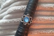 silvertone ring