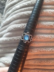 silvertone ring