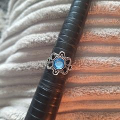 silvertone ring
