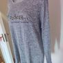River Island J'adore grey jumper size UK18 EU46 Postage included Image 2