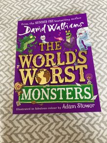 David  Walliams Worlds Worst Monsters