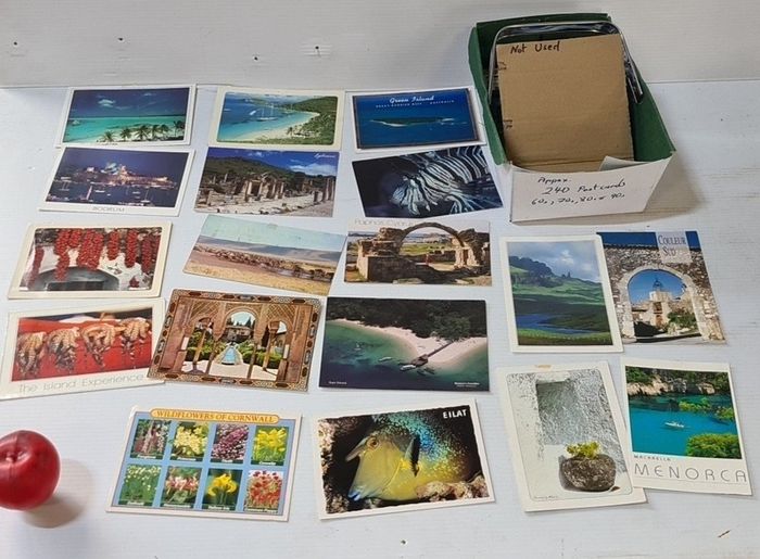Vintage Postcards Approx 240 from 1960s to 2000s