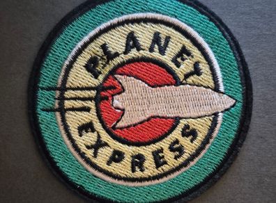 Futurama, planet express, cloth patch.