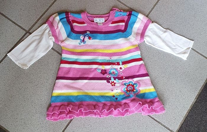 Age 9/12 Months - A Seriously Cute Knitted Dress - from the "Children's Place" - Winter Ready - Read Carefully - #
