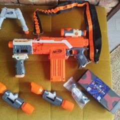 Nerf Retaliator gun set with mods
