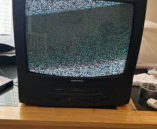 Daewoo 20" CRT TV / VHS VCR Combi Unit (Model GB20H1T) - Retro Gaming / VHS