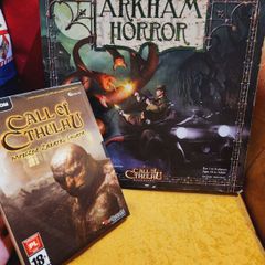 Arkham Horror A Call Of Cthulhu Board Game Plus Pc Game All Complete RARE