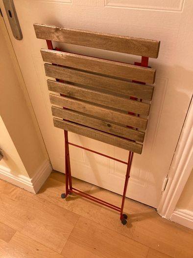 Folding table and chairs