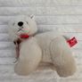 Pia Pia Club by Heinrich Bauer Germany white Bear Plush approx. 19 cm. Used Please see photos Image 2