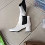 Primark  White Ankle Boots.  S.7.  New - No Tag. Image 2