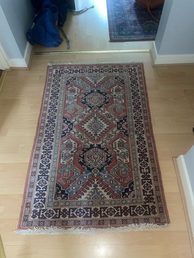 Hand knotted rug