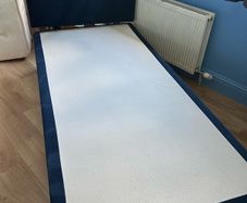 Respa single divan bed with matching headboard
