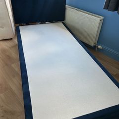 Respa single divan bed with matching headboard