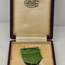 Sweden Gold Medal 1772 Order of Vasa Medal on Green Ribbon Very Rare Medal Image 6
