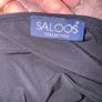 Saloos Collection black elastic party top with mesh sleeves size L/XL UK16 EU44 Postage included Image 6