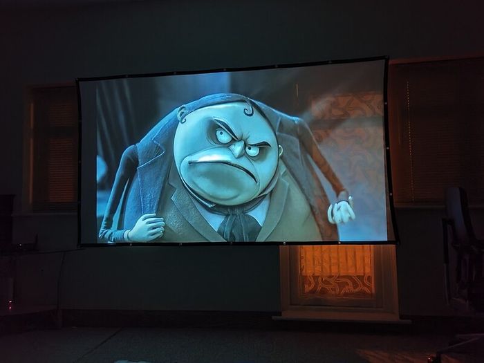 Projector  + Projector Stand + Projector Screen Bundle.