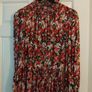 Floral full length Dress size 12 with sleeves Image 6