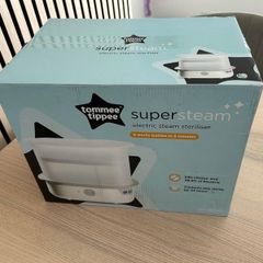 Tommee Tippee Supersteam Electric Steam Steriliser in white