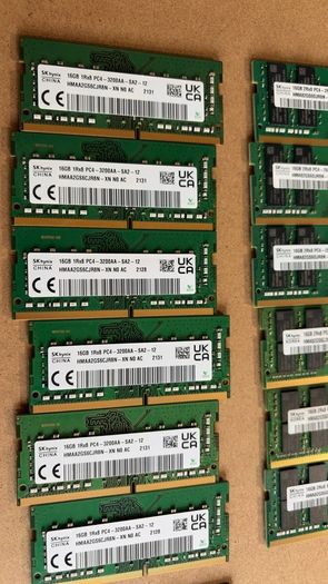 32gb Ddr4 (2x16gb) Ddr4 3200mhz/2666mhz Pc4-25600 Laptop Memory