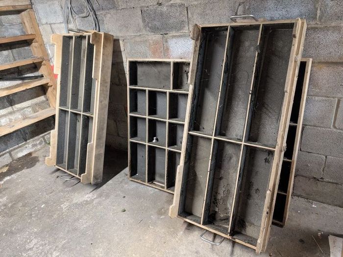 Stoage Containers x 2 with inserts
