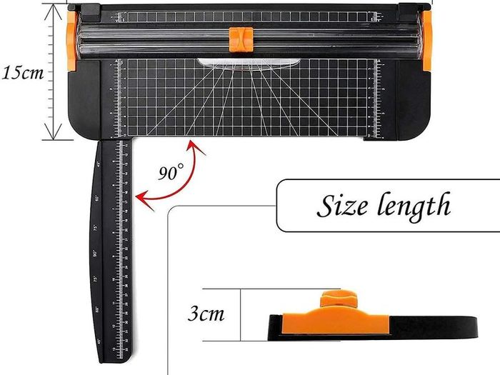 A4 Paper Cutter Paper Trimmer Guillotine with Automatic Security Safeguard Scrapbooking Tool for Cutting Paper