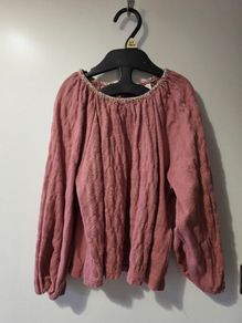 Zara girls dusty pink blouse - age 5
