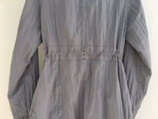 Grey "FranStyle" Trench Coat  size 10/12