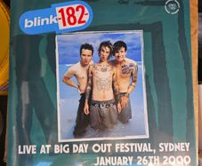 Blink-182 "Live at Big Day Out Festival Sydney" Sealed Vinyl Album