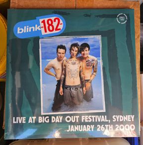 Blink-182 "Live at Big Day Out Festival Sydney" Sealed Vinyl Album