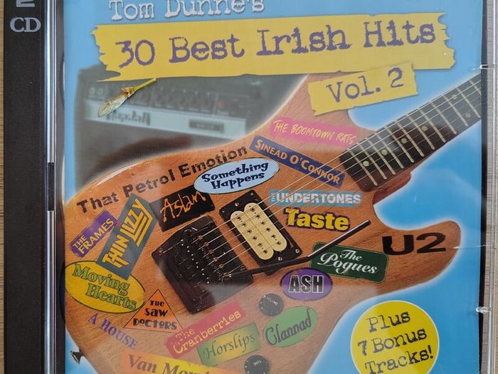 Various - Tom Dunne's 30 Best Irish Hits Vol. 2 2xCD (2002) Lizzy, U2, Waterboys etc VG+