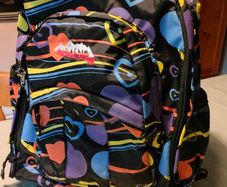 Ridge 53 school bag on wheels, great quality bag.. Like new