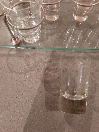 Vintage Italian mini glasses set