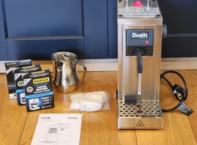 Milk Steamer / Frother + 6 filters + 6 descaling solutions