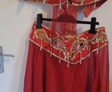 belly dancing costume in great condition, custom made for a show.